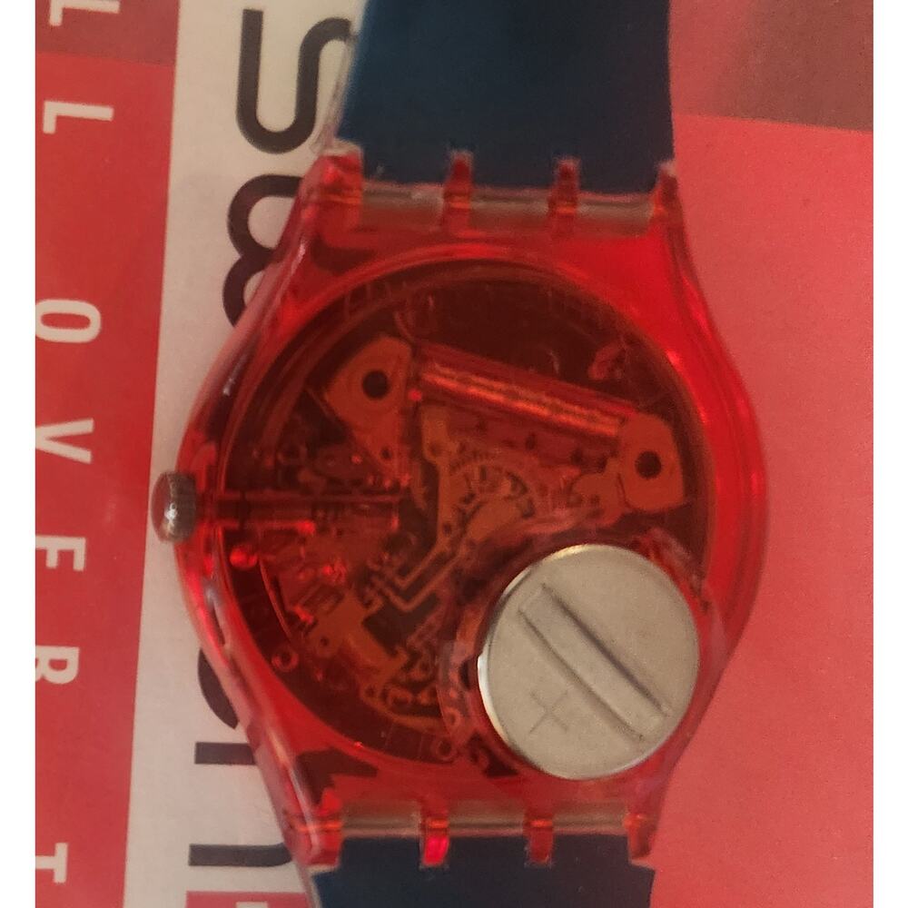 Swatch Watch ROBOBOY GR135PACK Steve Guarnaccia Box HAND SIGNED AUTOGRAPH NOS - Picture 8 of 14